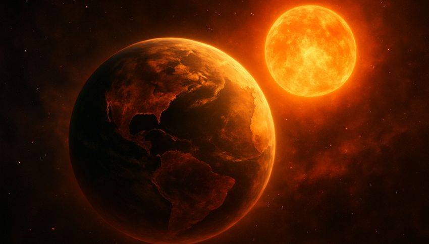 Un supercomputer fa una previsione preoccupante su quando cesserà la vita sulla Terra: la data