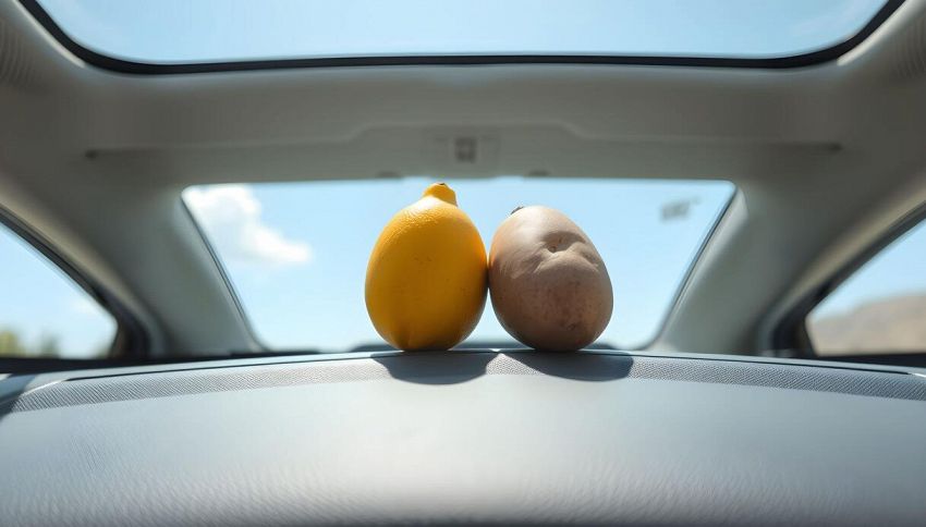 Auto, perché dovresti sempre avere un limone e una patata in macchina: il trucco che ti salverà in molte occasioni