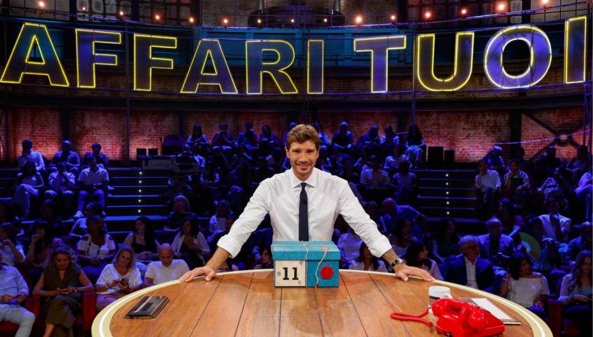 Affari Tuoi, quanto si guadagna davvero tra gettoni d'oro e tasse?