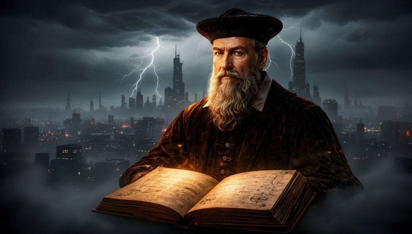 Cosa ci riserva il 2026? La profezia di Nostradamus per il nuovo anno fa davvero paura