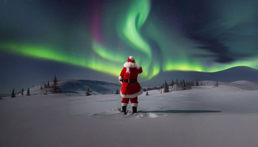 Vuoi incontrare Babbo Natale? Il treno magico che porta a Rovaniemi (e all'aurora boreale)
