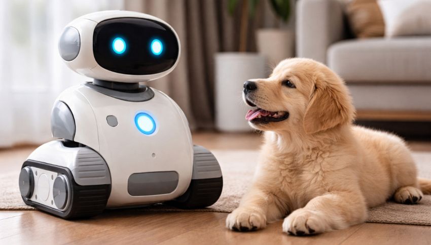 Addio ai sensi di colpa: il robot maggiordomo che si prende cura dei tuoi animali quando non ci sei