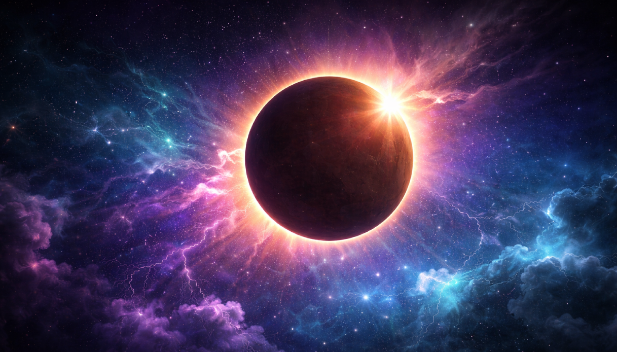 Oroscopo, Luna Nuova in Acquario con eclissi: il reset che cambia il destino dei segni