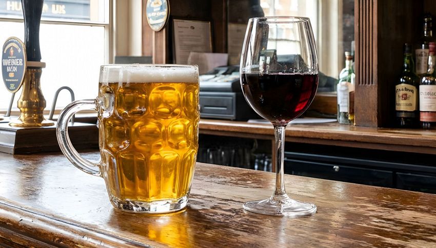 Birra o vino: quale fa ingrassare di pi&ugrave;? Quella che incide meno sul peso (se consumata con moderazione)