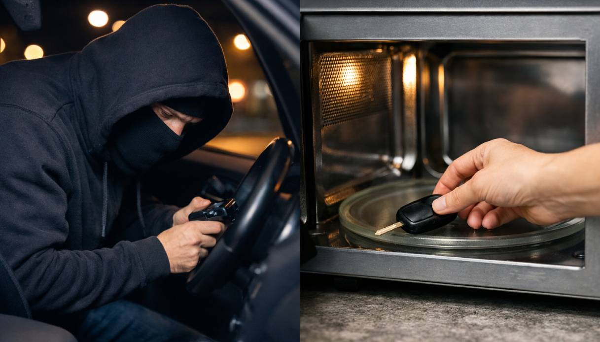 Furti d'auto, perch&eacute; dovresti lasciare le chiavi nel microonde (senza accenderlo)