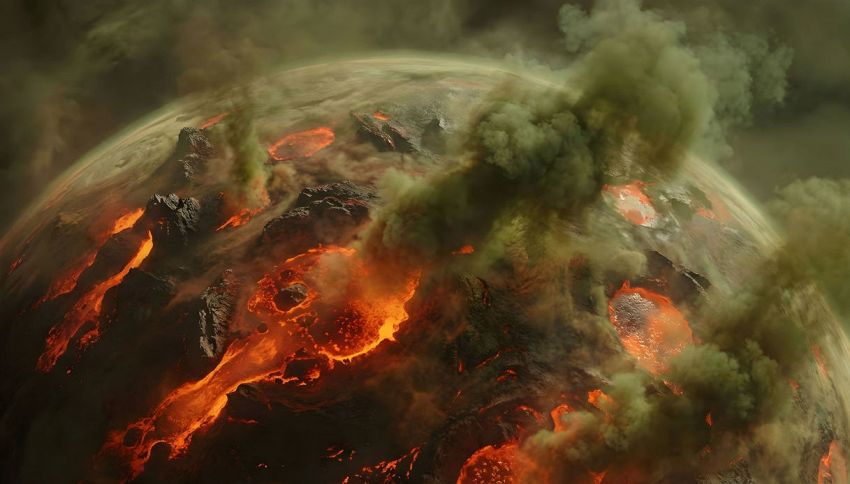 Un pianeta "puzzolente" e coperto di magma: la scoperta che sfida ogni classificazione