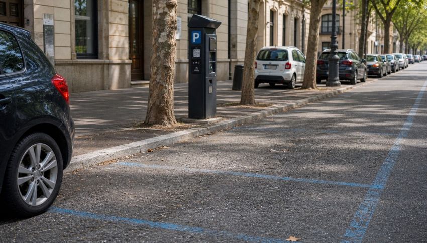 Se le strisce blu sono sbiadite e non si vedono, sei obbligato a pagare?