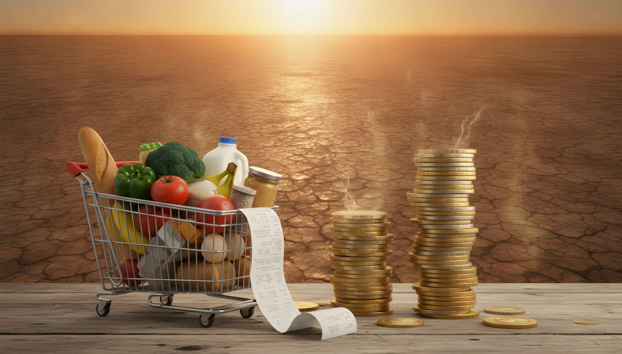 Perch&egrave; le ondate di caldo fanno salire anche il prezzo della spesa? L&rsquo;economista spiega il motivo