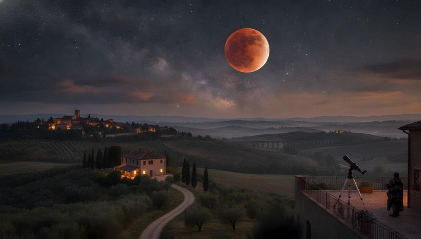 Eclissi di luna 'di sangue': il 26 Ottobre spettacolo 'spaventoso'