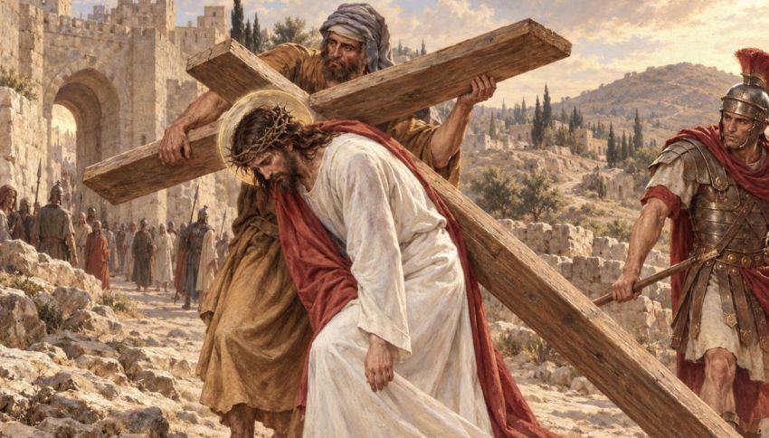 Un'iscrizione su un antico sarcofago getta nuova luce sull'uomo che aiut&ograve; a portare la croce di Ges&ugrave;