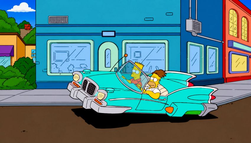 I Simpson avevano predetto anche la macchina volante di Elon Musk: assurda la coincidenza
