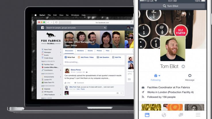 Facebook for Work, il social network per la produttività aziendale