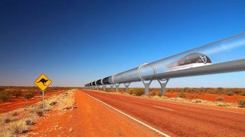 Il treno supersonico Hyperloop arriva in Australia. Foto e video