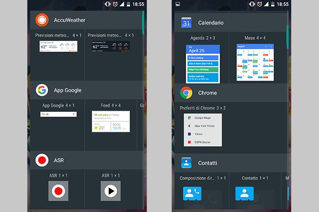 Alla scoperta del mondo degli widget Android