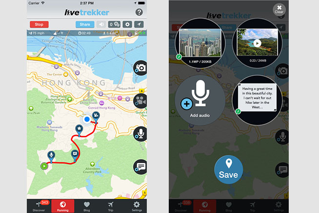 LiveTrekker: il diario di viaggio 2.0