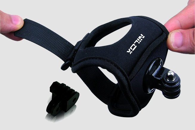 Supporto da polso Nilox per action cam