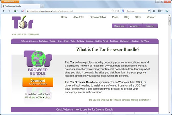 Cambiare il browser