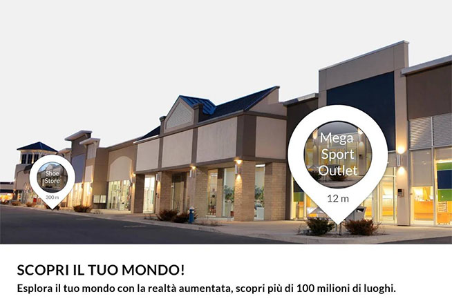 Wikitude: una guida turistica in AR