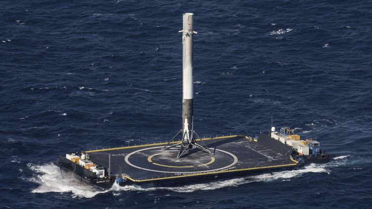 Falcon 9 atterratto in mare