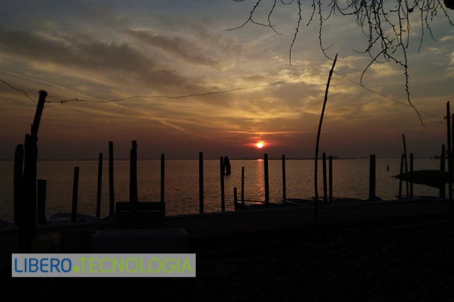 Al tramonto