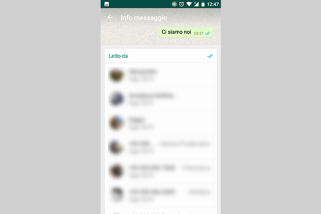 Come scoprire chi ha letto un tuo messaggio nei gruppi WhatsApp