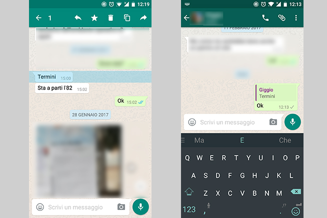Come replicare a un messaggio