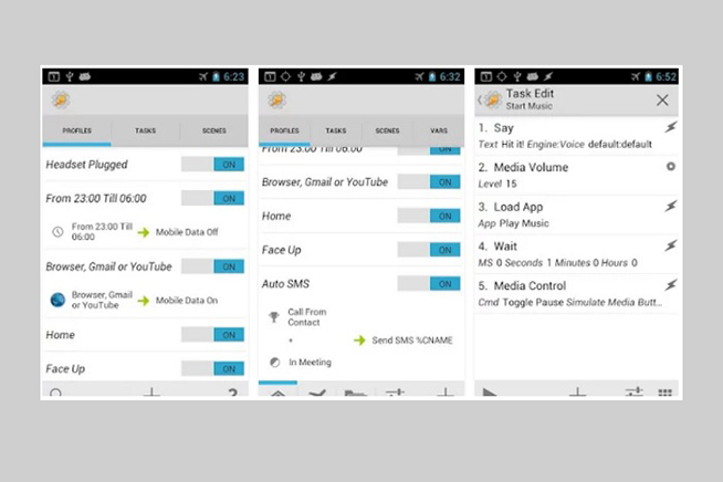 Tasker, l’app tuttofare