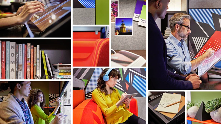 Surface Office, l'innovativo ufficio Creative Space firmato Microsoft