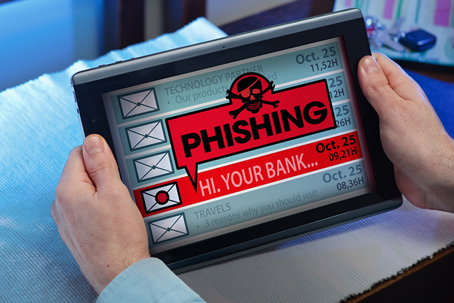 Come riconoscere un’e-mail phishing