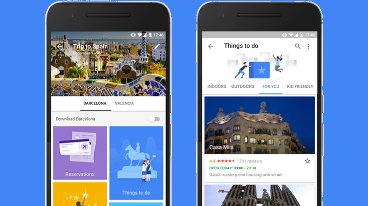 Organizzare viaggi online sarà più semplice con Google Trips