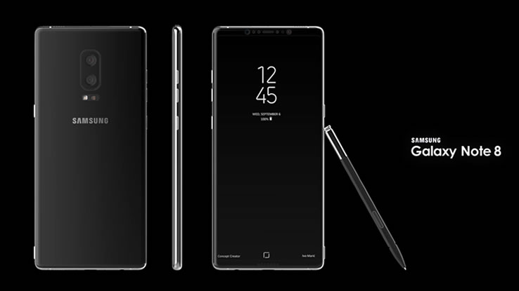 Galaxy Note 8, presentazione prevista entro a fine dell'estate