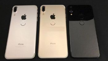 Nuove immagini iPhone 8: lettore di impronte posteriore e tre colori