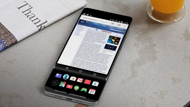 LG V30, lo smartphone con il doppio display a scorrimento