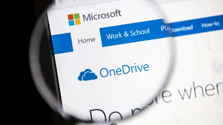 Homepage di OneDrive