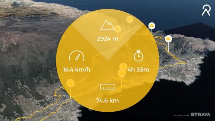 Relive, i giri in bici prendono vita su una mappa animata