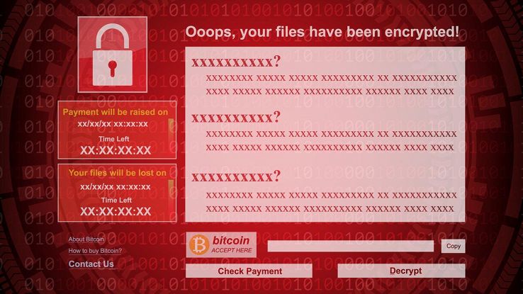 Attacco ransomware in corso