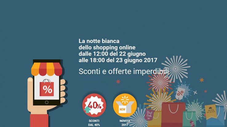 Crazy Web Shopping, il 22 giugno arriva la notte bianca digitale