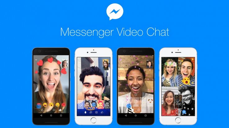 Messenger, filtri e animazioni in tempo reale per chat video originali