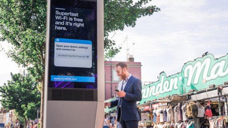 Londra, al posto delle cabine telefoniche hotspot Wi-Fi super veloci