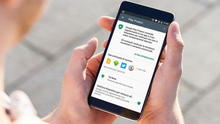 Rilasciato Play Protect, lo strumento Google per proteggere Android
