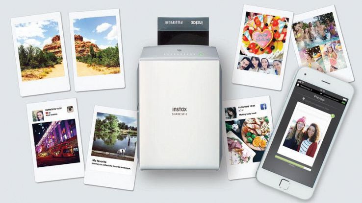 Instax Share SP-2, la stampante portatile di Fujifilm