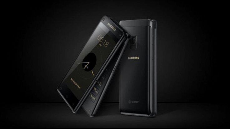 Samsung SM-G9298, lo smartphone a conchiglia con doppio schermo AMOLED