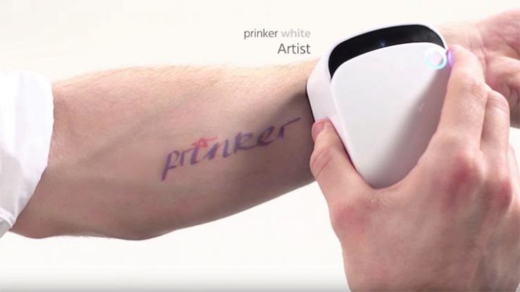 Prinker, la stampante portatile che crea tatuaggi temporanei