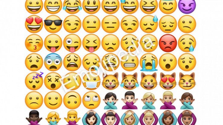 WhatsApp cambia emoji,sono fatte in casa
