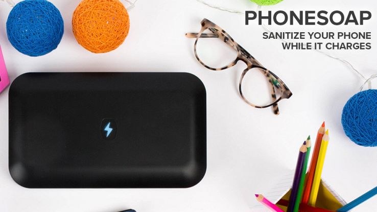 Phonesoap, lava e disinfetta il tuo smartphone senz'acqua