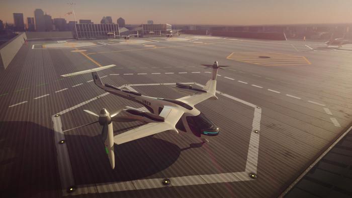 Uber testerà a Los Angeles i 'taxi volanti' nel 2020