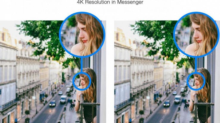 Su Messenger foto sempre più definite