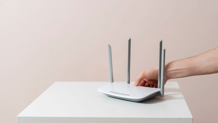router infetto