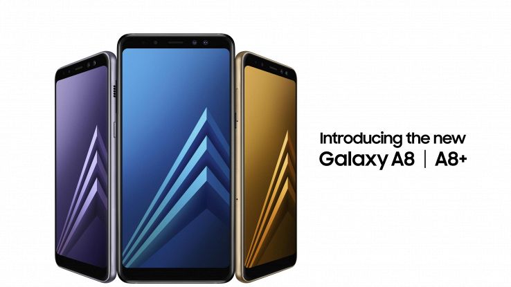 Samsung, ecco i Galaxy A8 e A8+