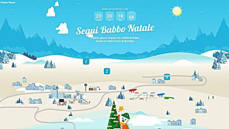 Il Giro Di Babbo Natale.Viaggio Babbo Natale Si Traccia Con App Libero Tecnologia